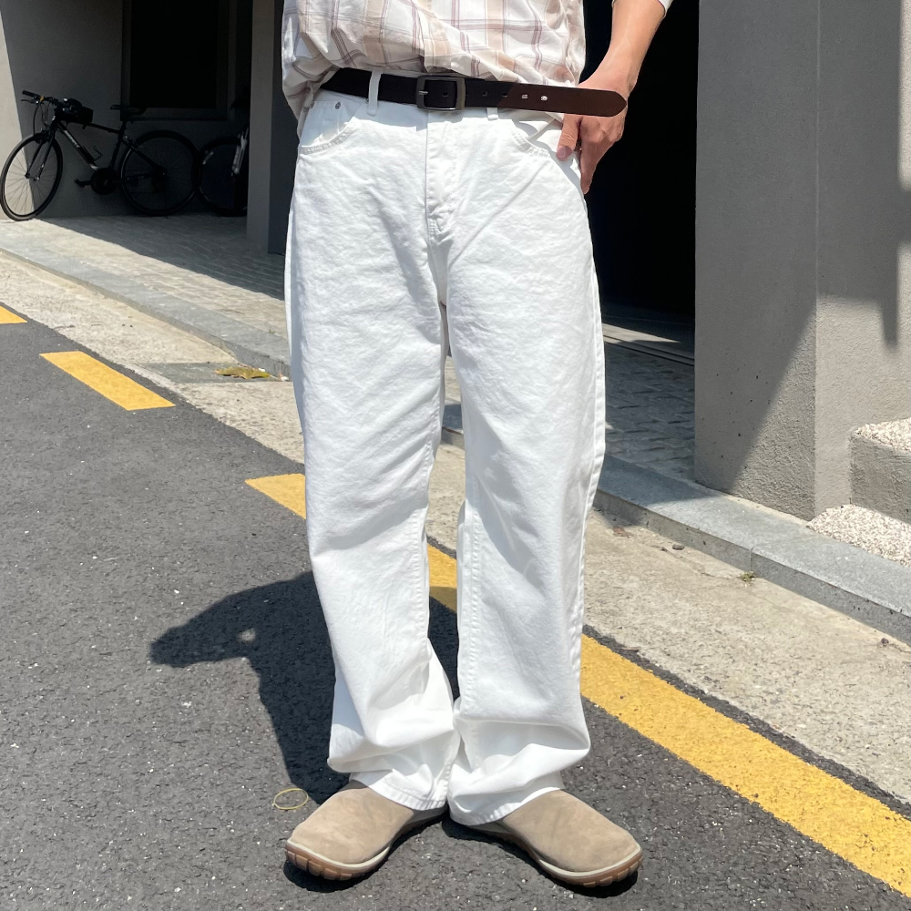 phlannel コットンパンツ　白 ホワイトコットンパンツ | レディースファッション通販 - DHOLIC