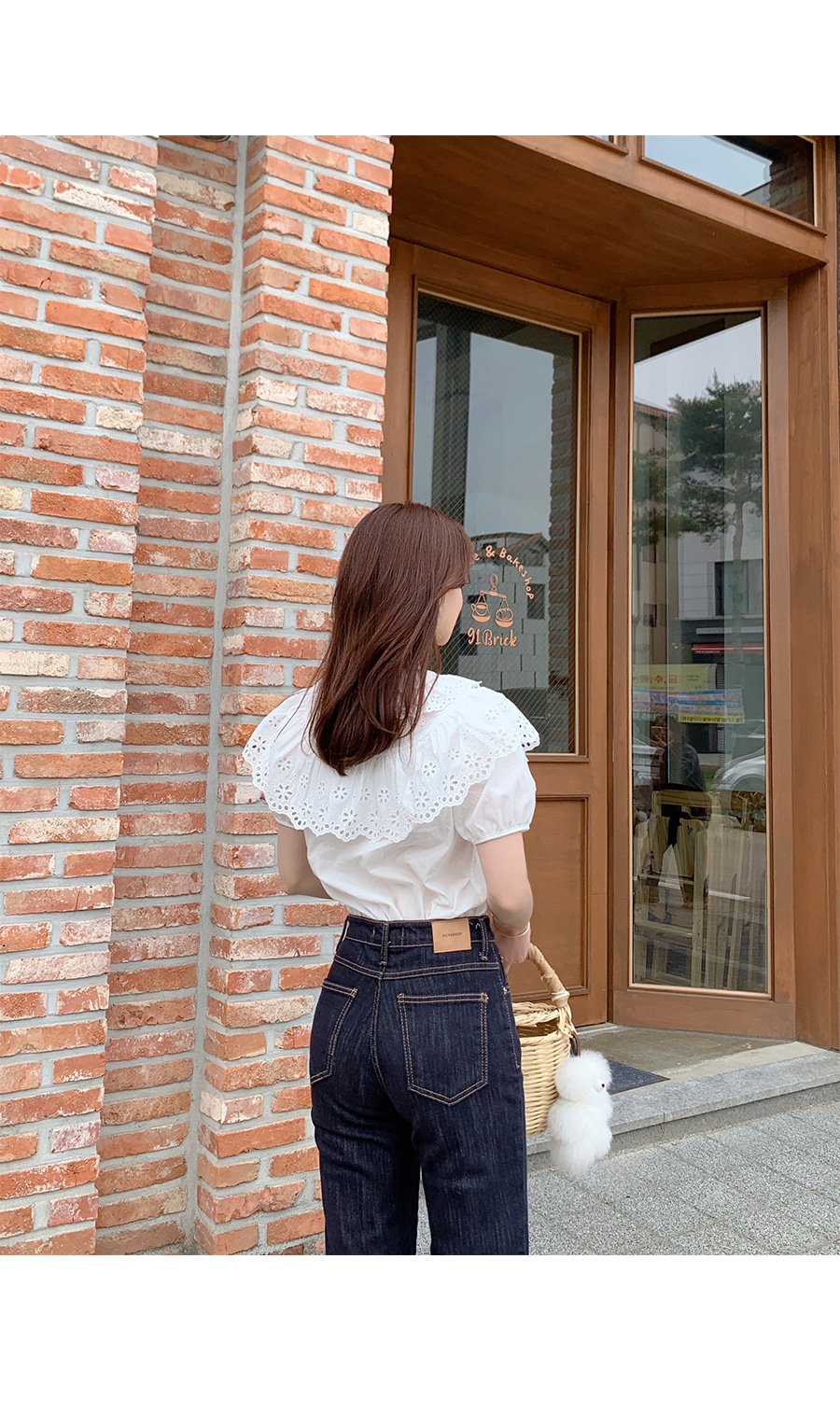 インディゴストレートデニムパンツ | レディースファッション通販 - DHOLIC