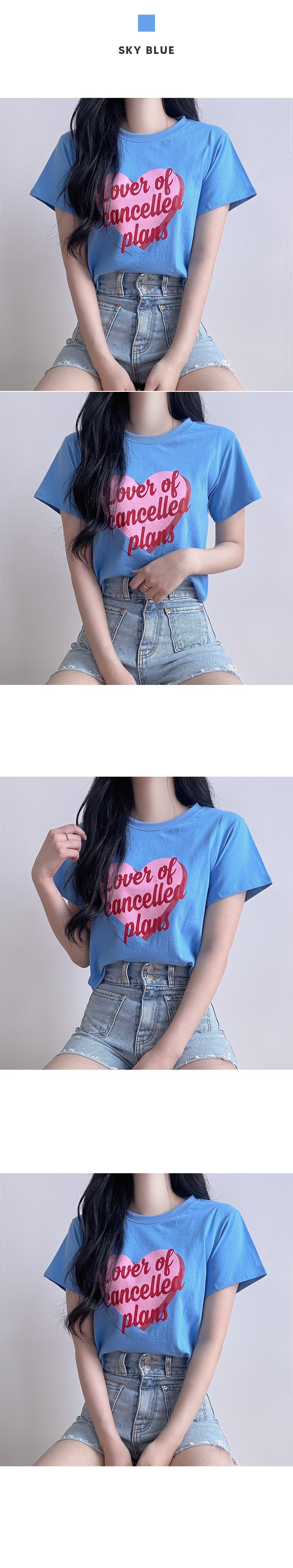 tシャツ クロップドハートプリントT レディース ハートプリントクロップドTシャツ | レディースファッション通販