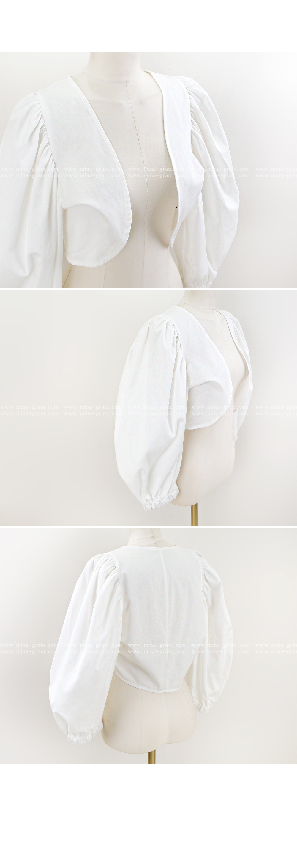 【新品•未使用】DAISYLINパフスリーブボレロ パフスリーブボレロカーディガン | レディースファッション通販