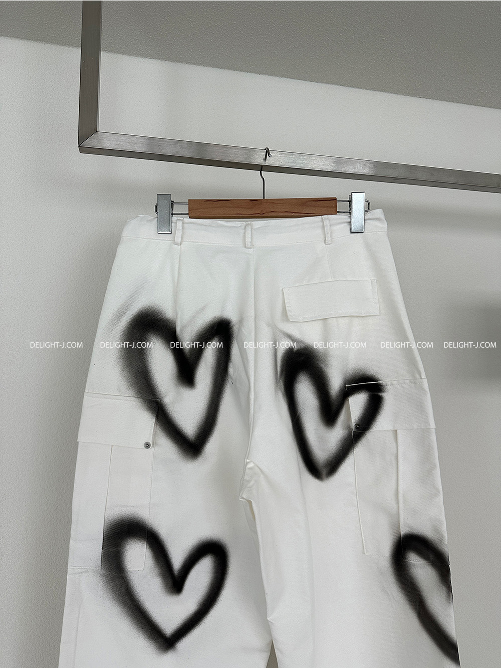 ストリングスプレーハートカーゴパンツ | レディースファッション通販