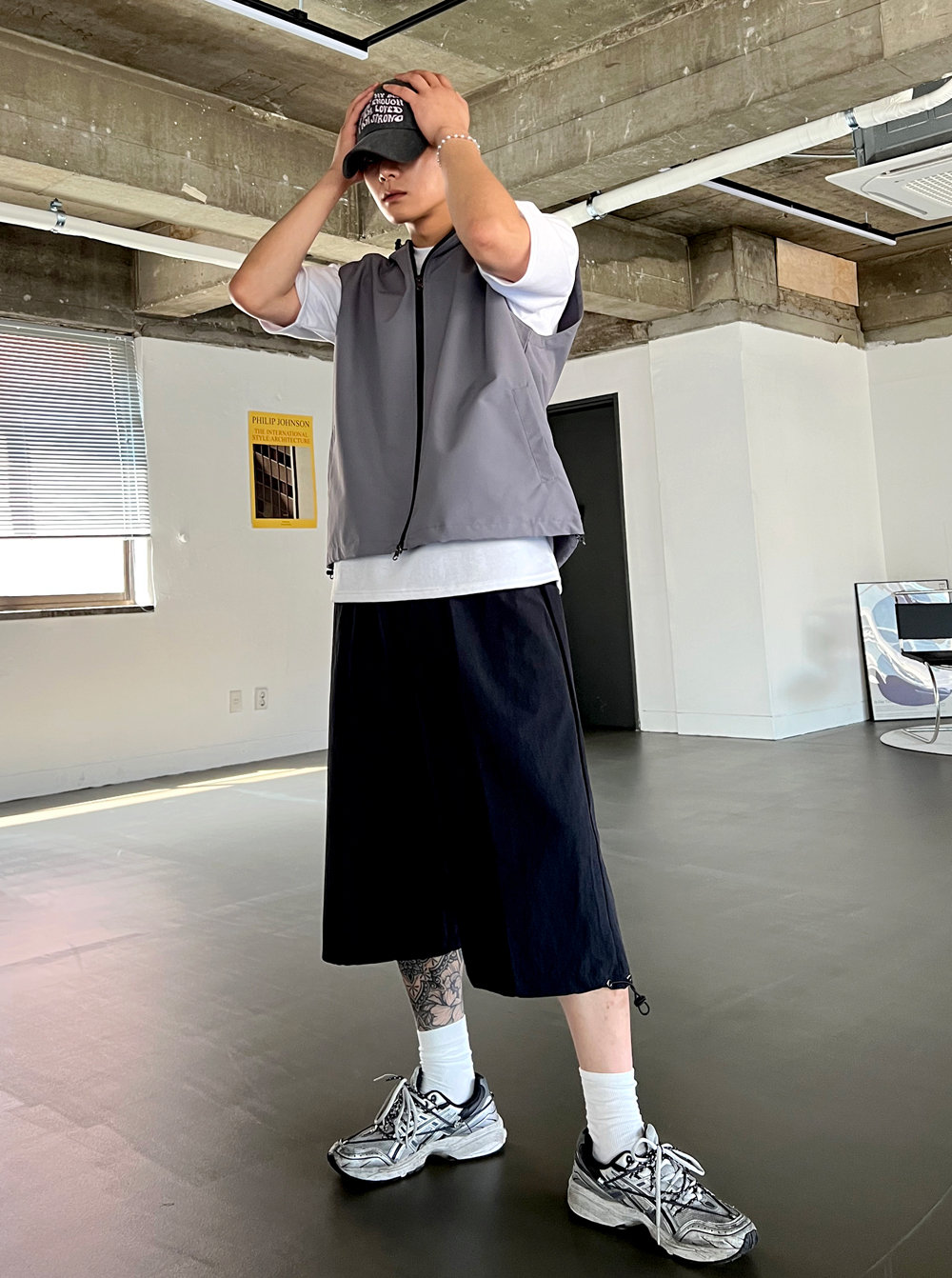 セール】 【MEN】【撥水・ストレッチ】ライトフード ベスト 軽く