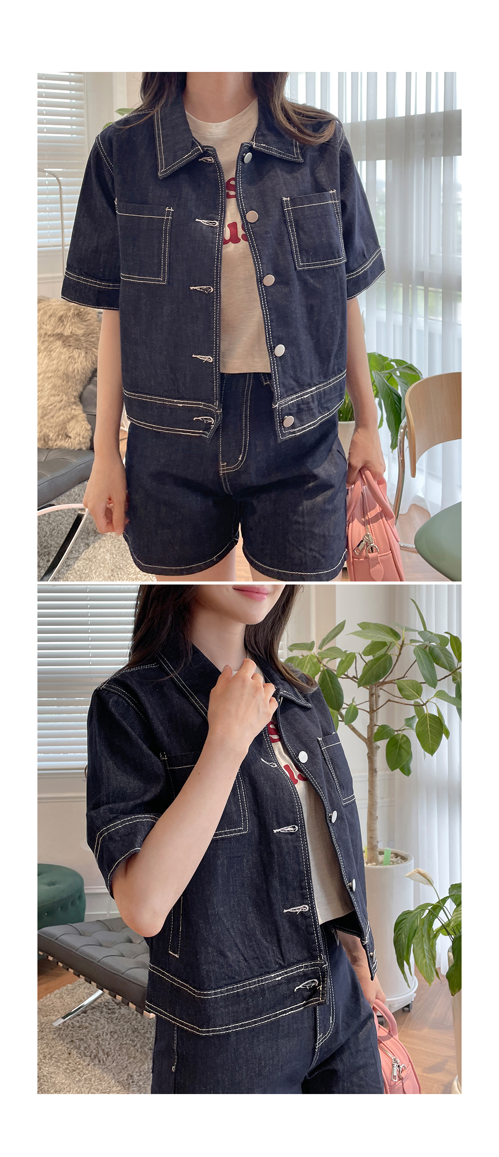 H1051◾️ジャンポールゴルチエ　ショート丈半袖デニムジャケット 2025年最新】JeanPaul GAULTIER レディース Gジャン・デニム