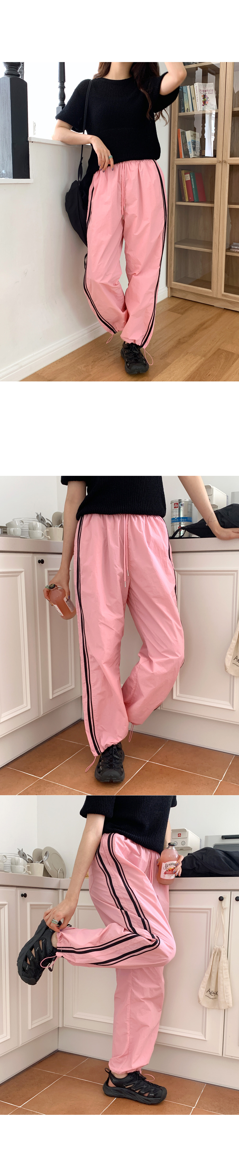 エ*ラ様 PINKSPINK ダメージ スウェットパンツ ブラック スカート風の