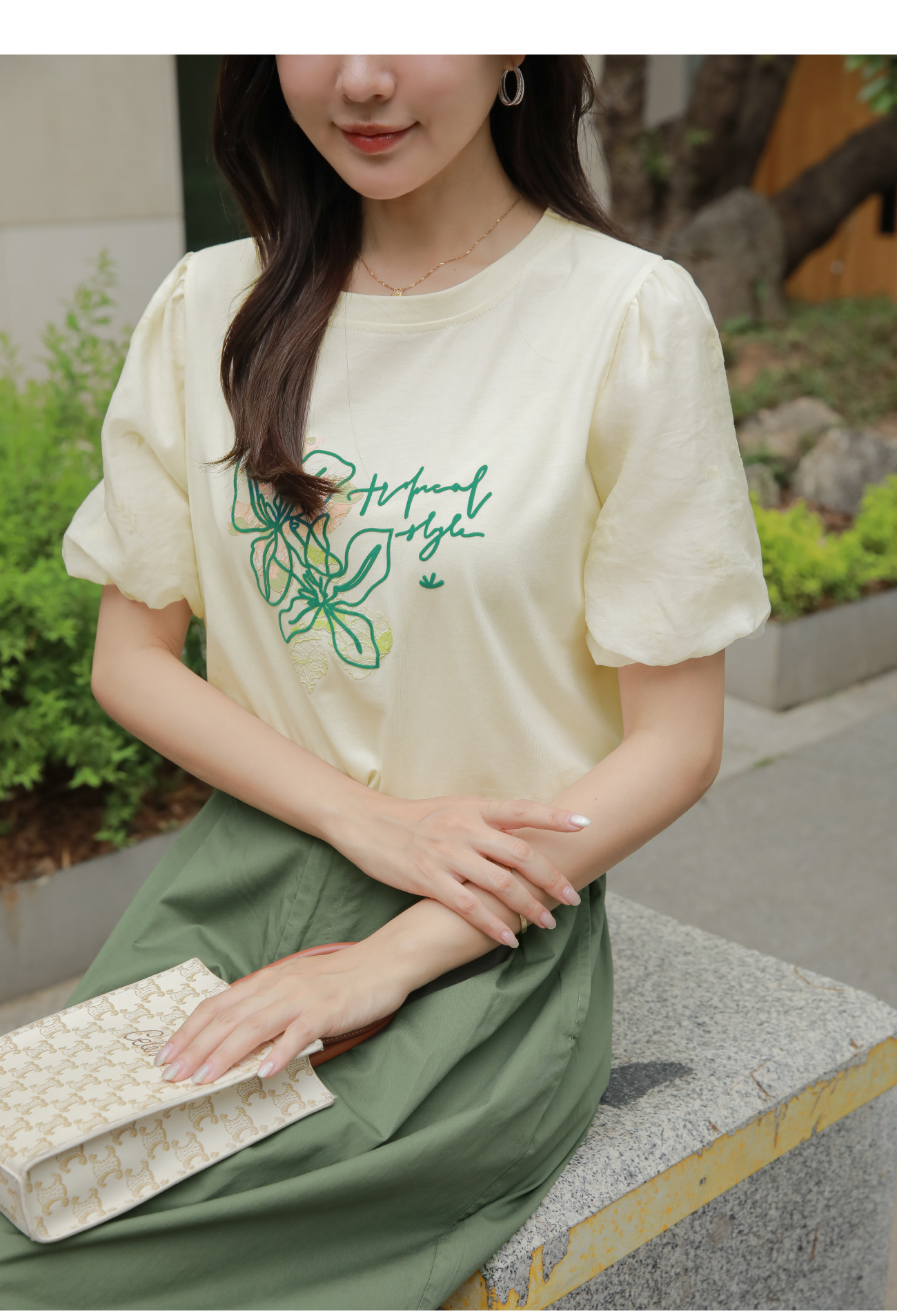 familiar　パフスリーブTシャツ 100 ITEM - WEAR > TOPS > T-SHIRT | ファミリア公式サイト