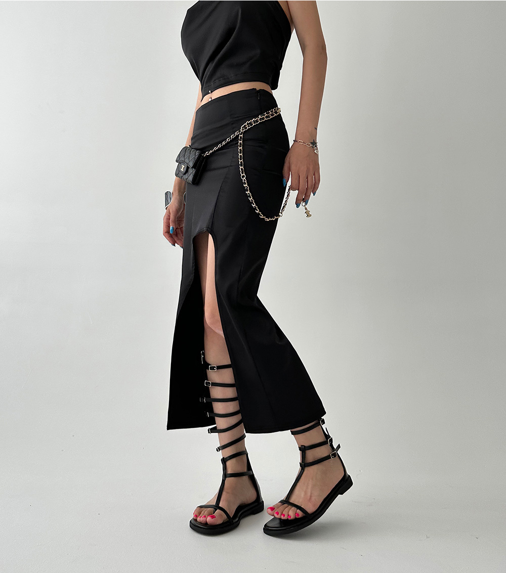 ストラップグラディエーターロングサンダル | レディース