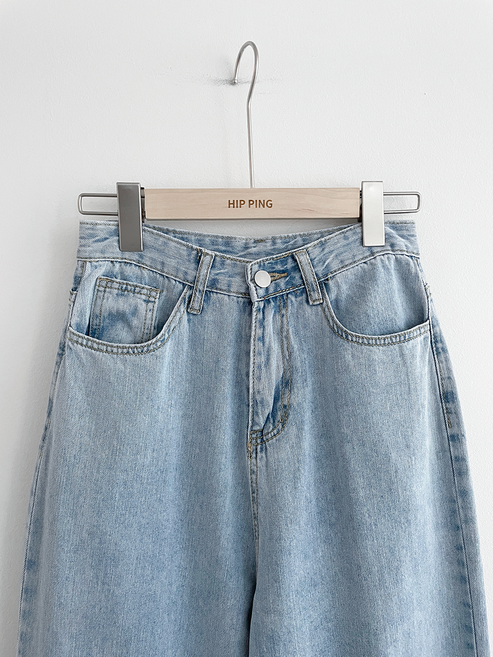 カッティングワイドデニムパンツ | レディースファッション通販