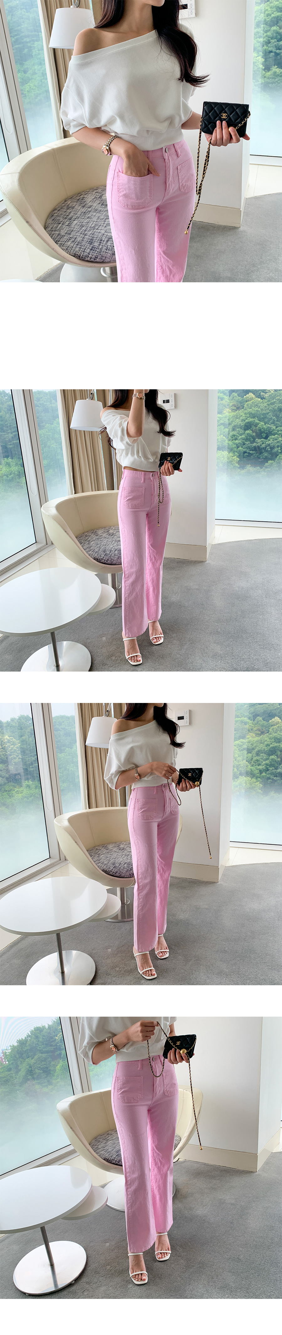 ピンクストレートパンツ | レディースファッション通販 - DHOLIC