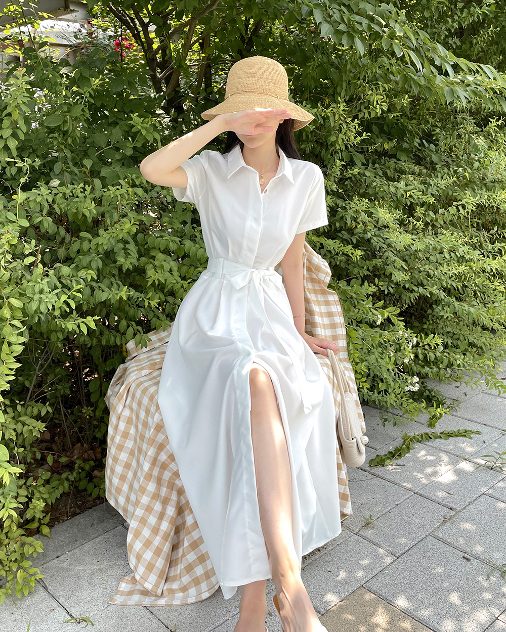 完売品 weakend深海シアーフレアシャツワンピース ベージュ インナー付 1664448_info_DD53460D-700A-