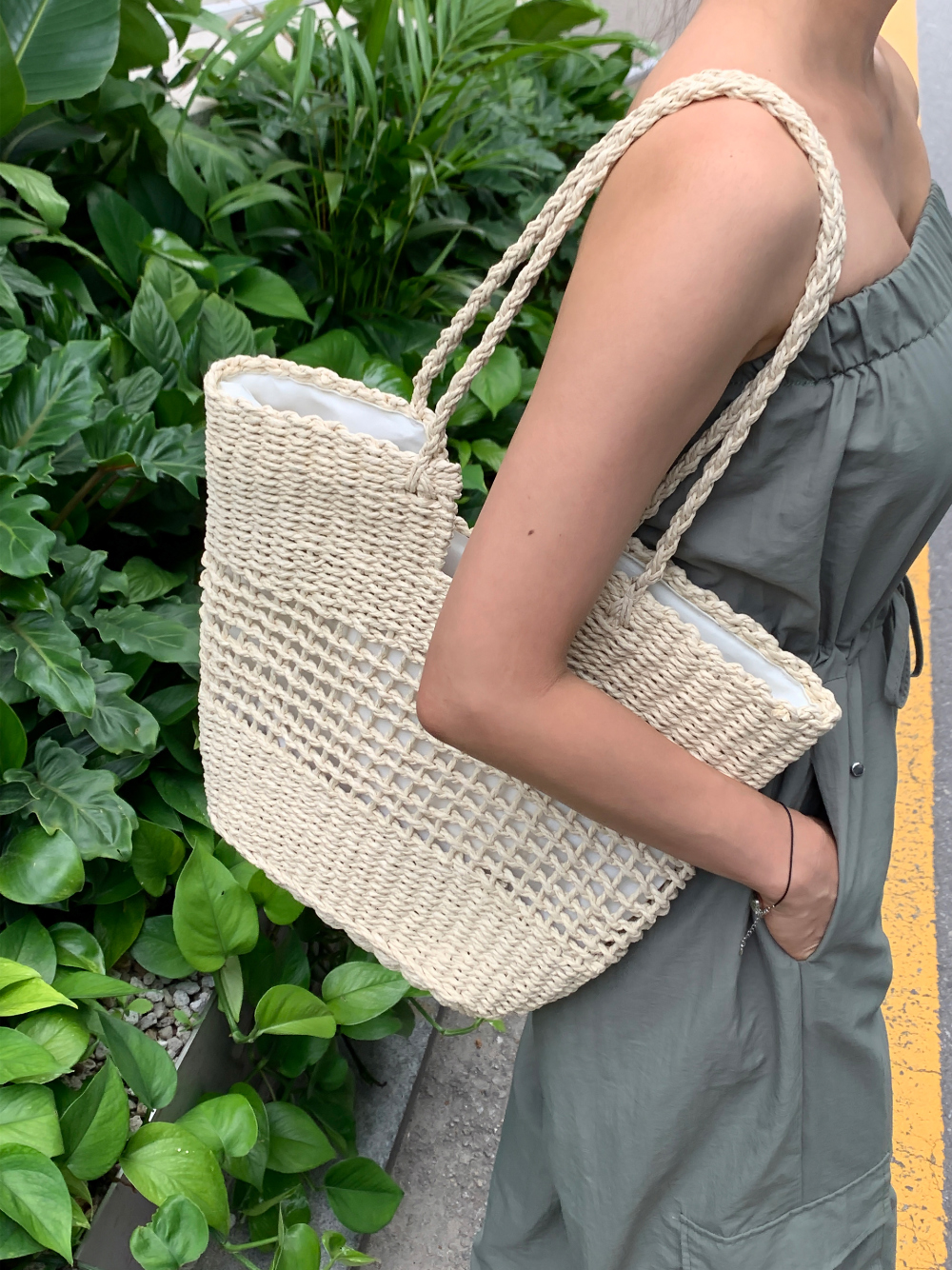 ドロストチューブトップオールインワン | レディースファッション通販