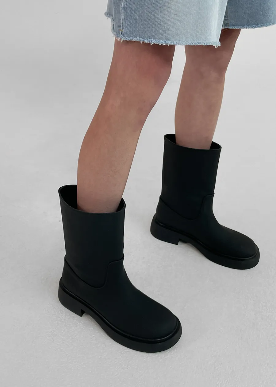 PRADA ラバーブーティ レインブーツ 長靴 28cm 転がさ