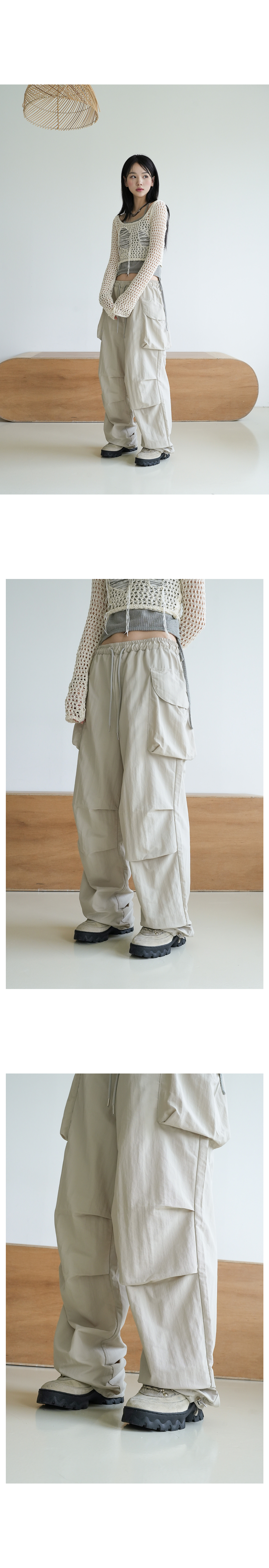カーゴパンツ メンズ バルーンパンツ[品番：LU000012079