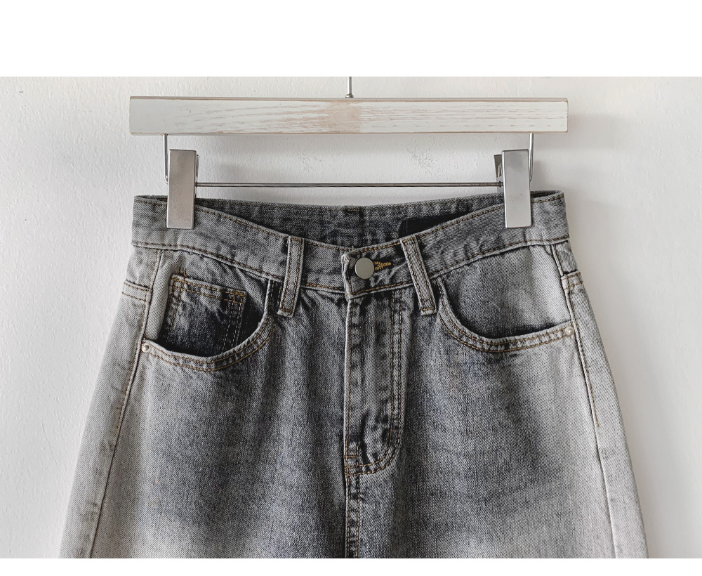 ポリーヌブロー♡ツータックデニム　Gray　テンセルのようなとろみ ポリーヌブロー♡ツータックデニム Gray テンセルのようなとろみ