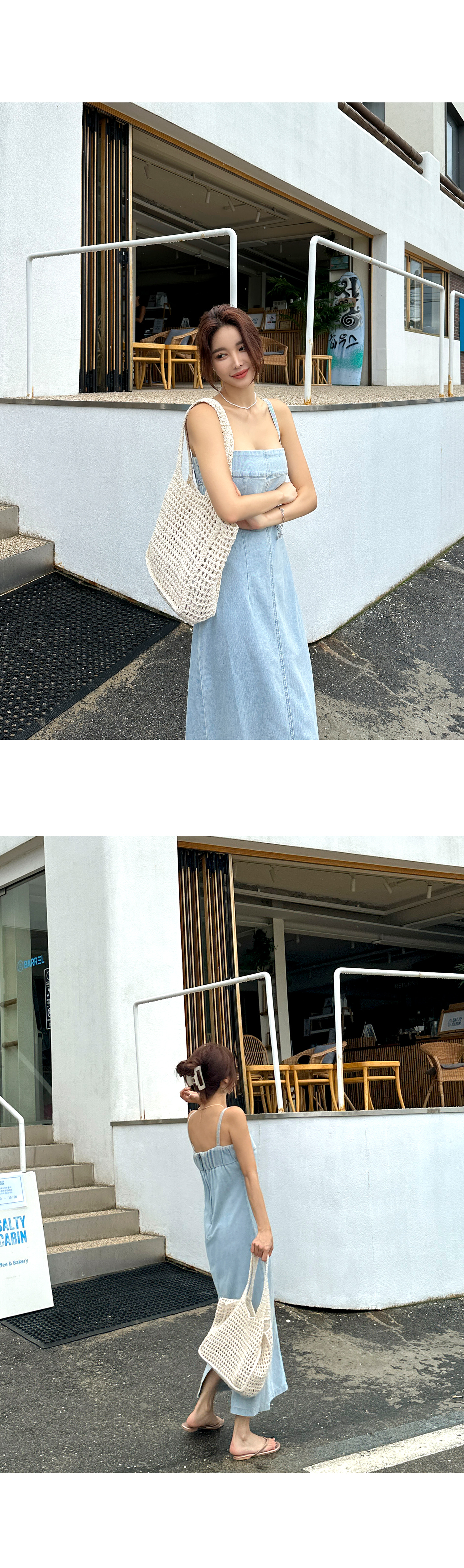 大人気RICK OWENS ロングビスチェワンピース コーティングデニム レースアップデニムビスチェロングワンピース | レディース