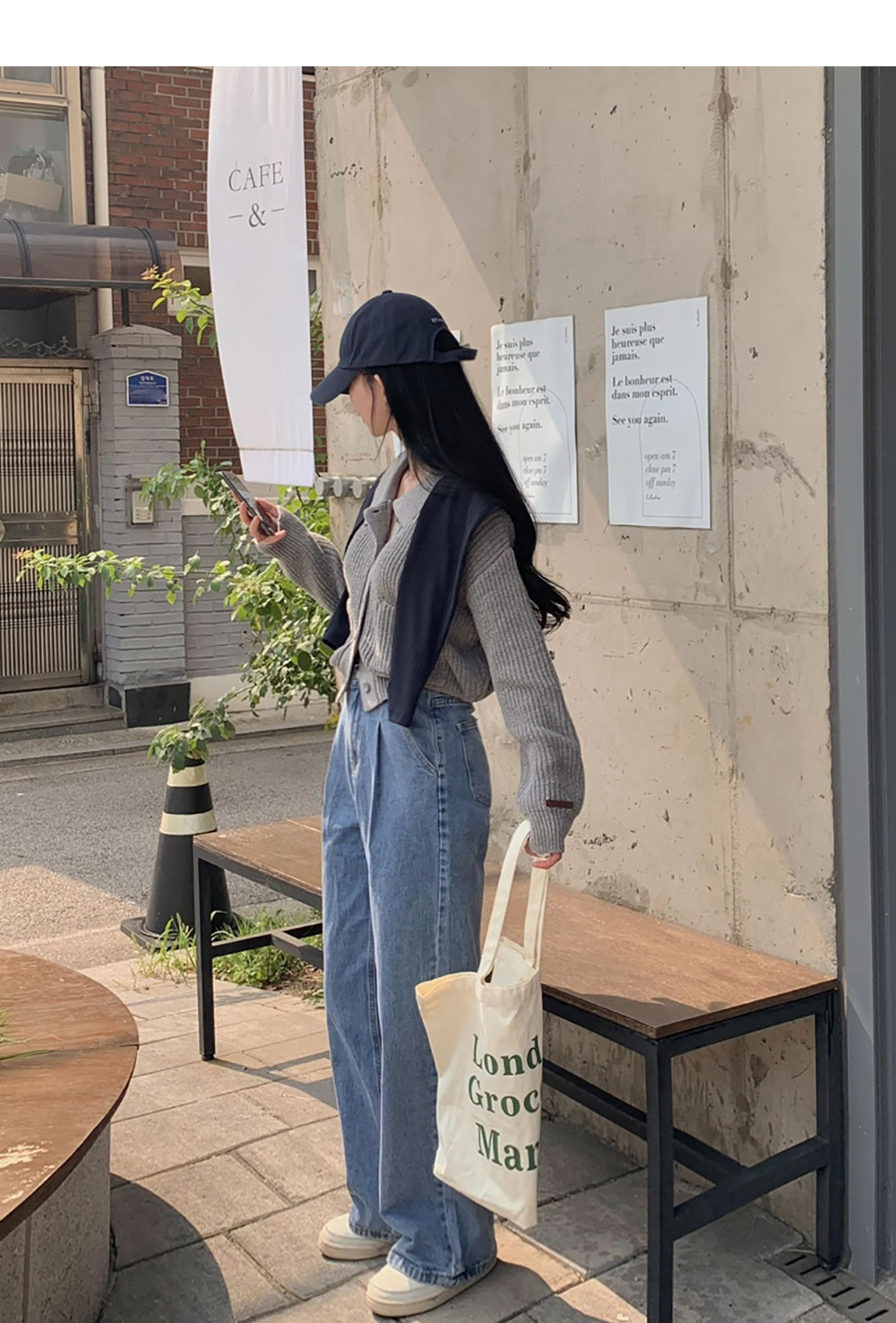 3TYPEハイウエストピンタックワイドデニムパンツ | レディース