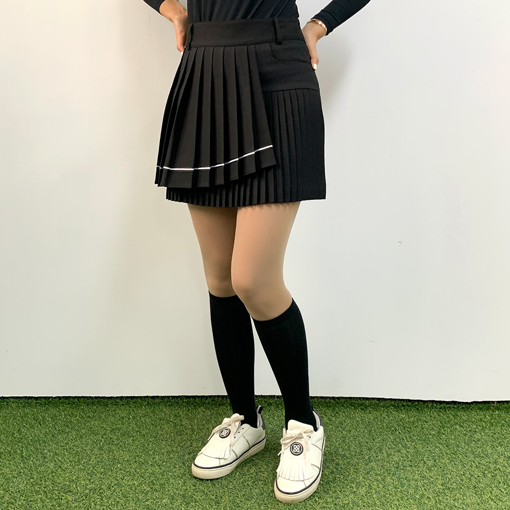 ラップ風プリーツスカートパンツ | レディースファッション通販 - DHOLIC