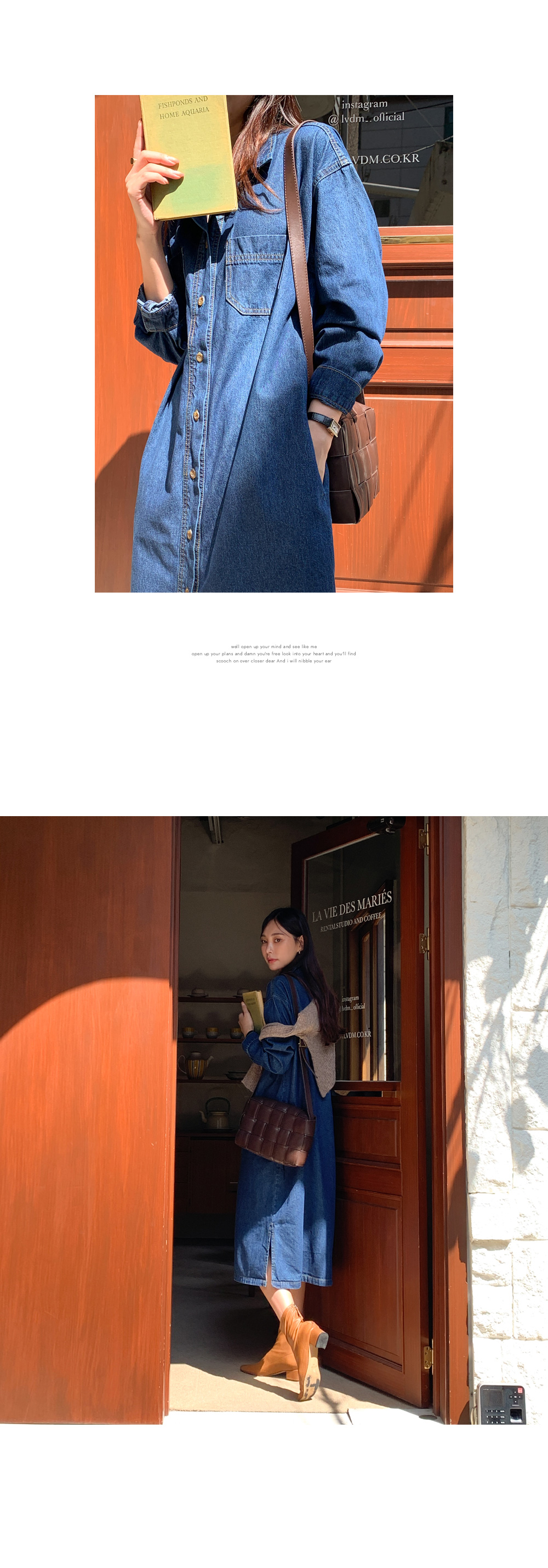 ツーポケデニムシャツワンピース | レディースファッション通販 - DHOLIC