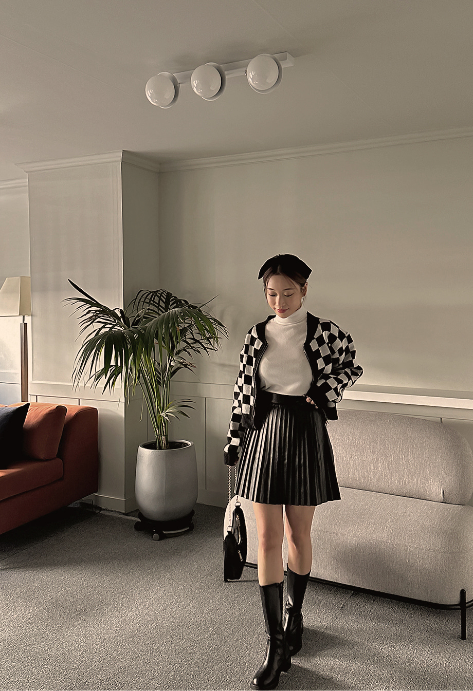 d.i.a レザー プリーツ ミニスカート 楽天市場】maison de LATIR 甘辛レザー風プリーツミニスカート