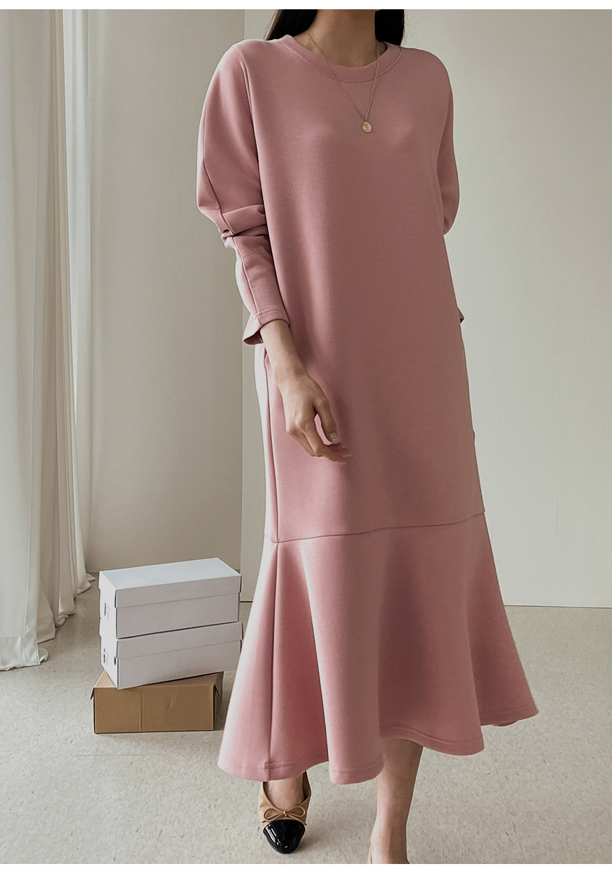 バルーンスリーブマーメイドフォルムワンピース | レディース