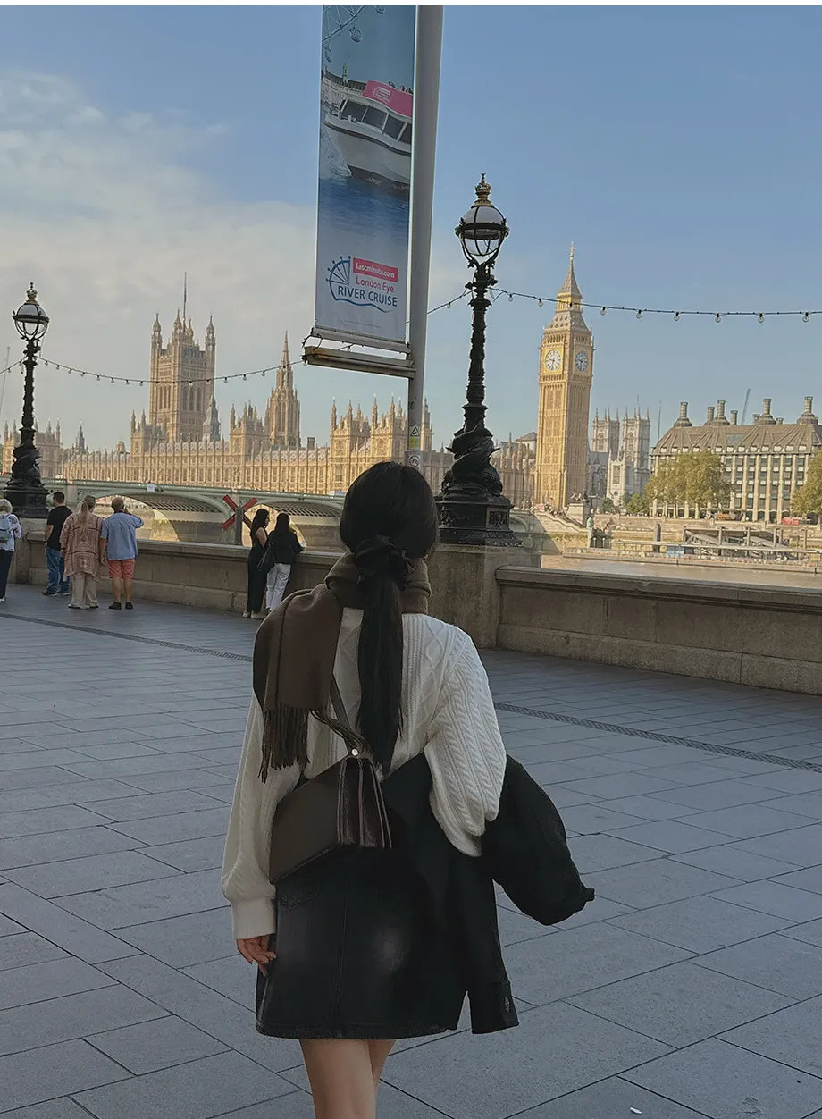 RIRINCO シングルボタンショート丈コート