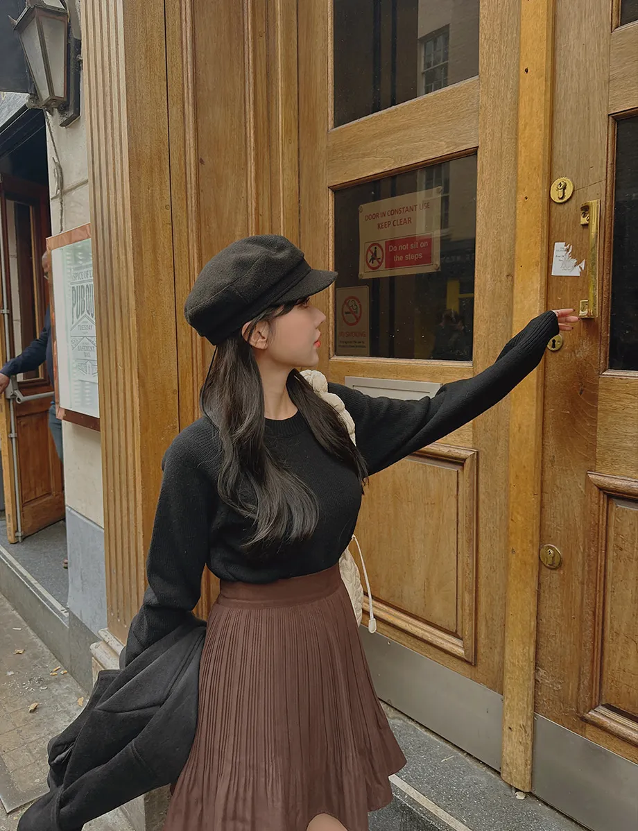 RIRINCO シングルボタンショート丈コート