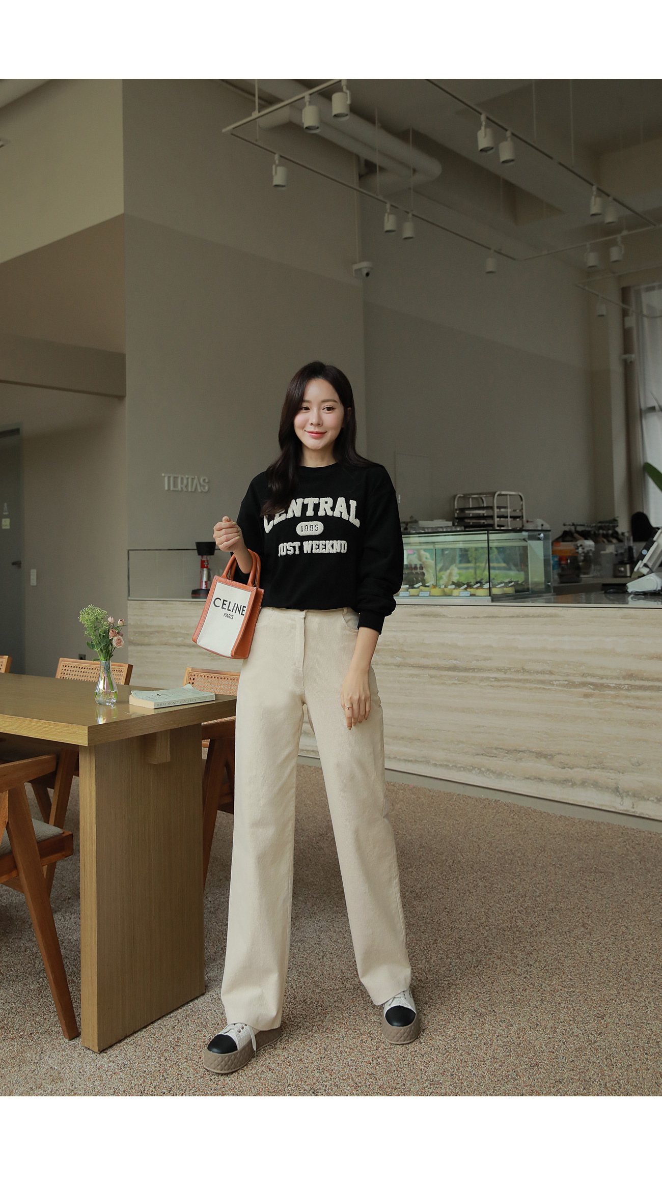 コーデュロイストレートパンツ | レディースファッション通販 - DHOLIC