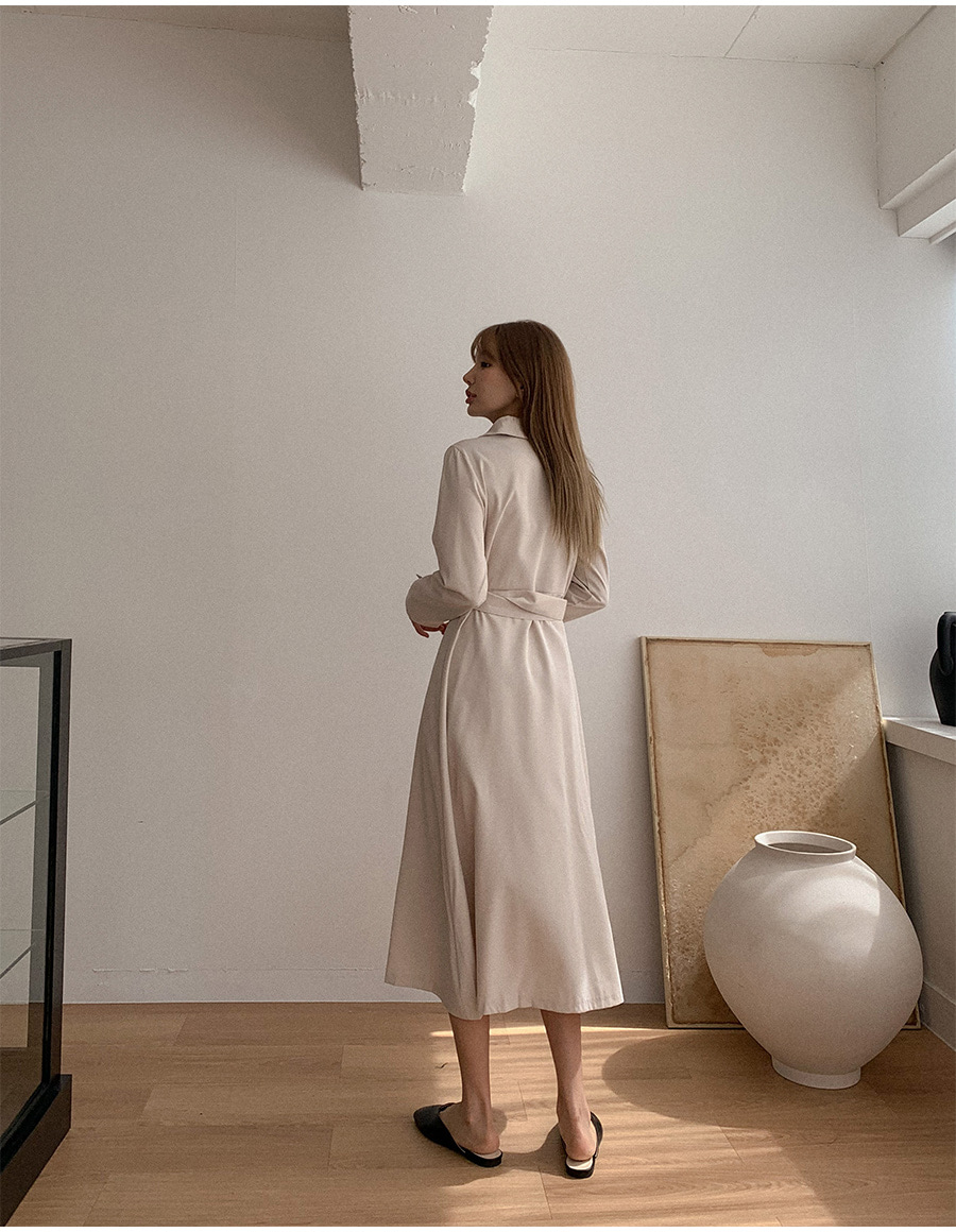 ダブルスタンダードクロージング　トレンチ風ワンピース DOUBLE STANDARD CLOTHING - ダブルスタンダードクロージング