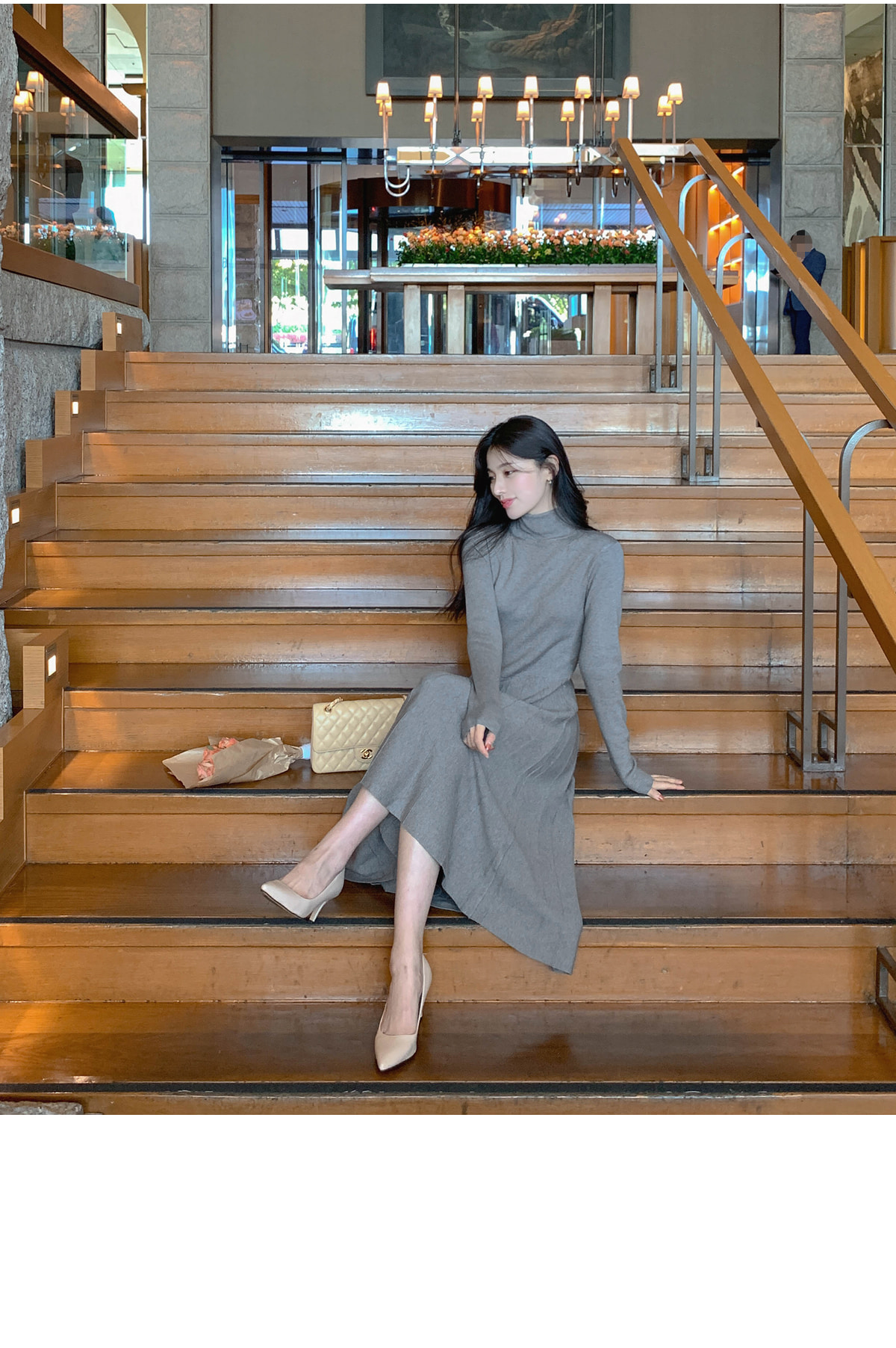 Theory - Theory 20aw タートルネックニットワンピースの通販 by