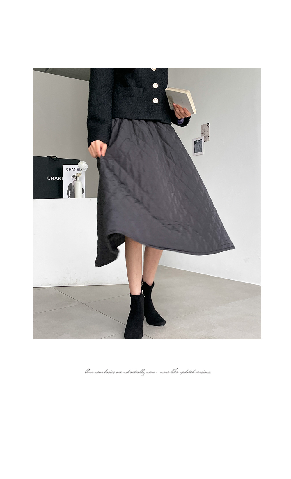 キルティングフレアスカート | レディースファッション通販 - DHOLIC