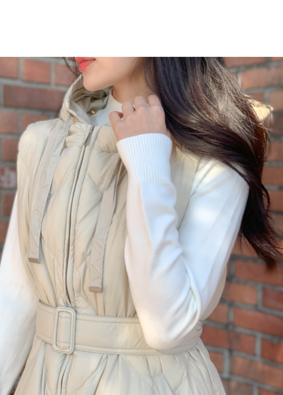 ADEAM アディアム　 フォクシー ロングダウンベスト ADEAM アディアム フォクシー ロングダウンベスト