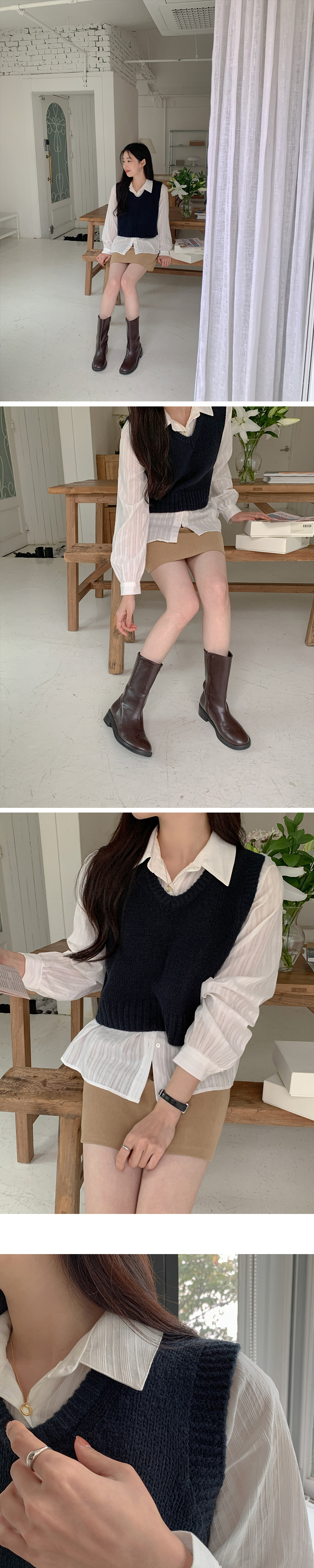 【美品✨】アルチビオ　ニットベスト（パール、メッシュ）ショートパンツ 3点セット 美品✨】アルチビオ ニットベスト（パール、メッシュ）ショートパンツ