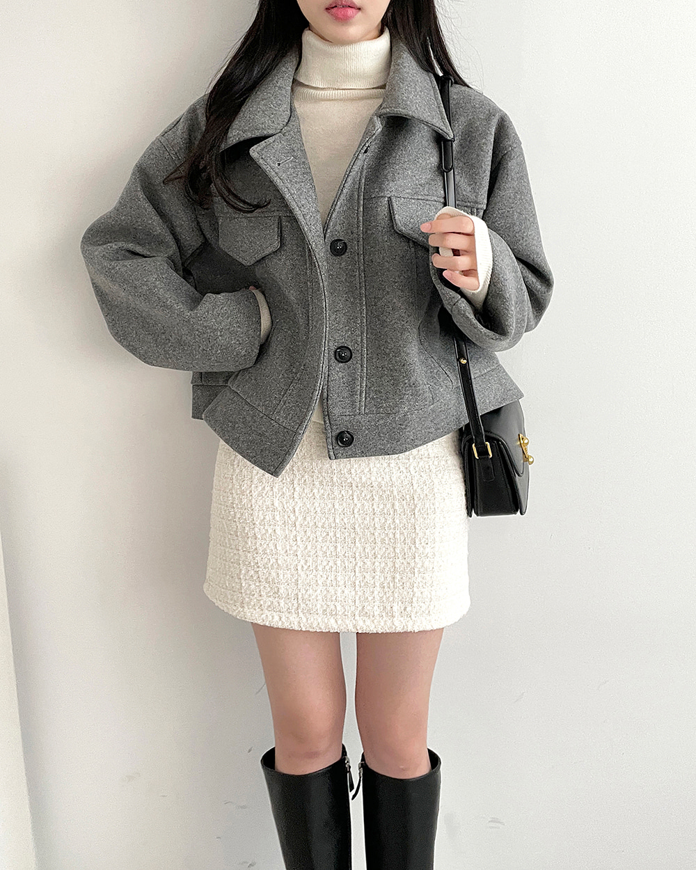 スタンダードカラーショートジャケット | レディースファッション通販