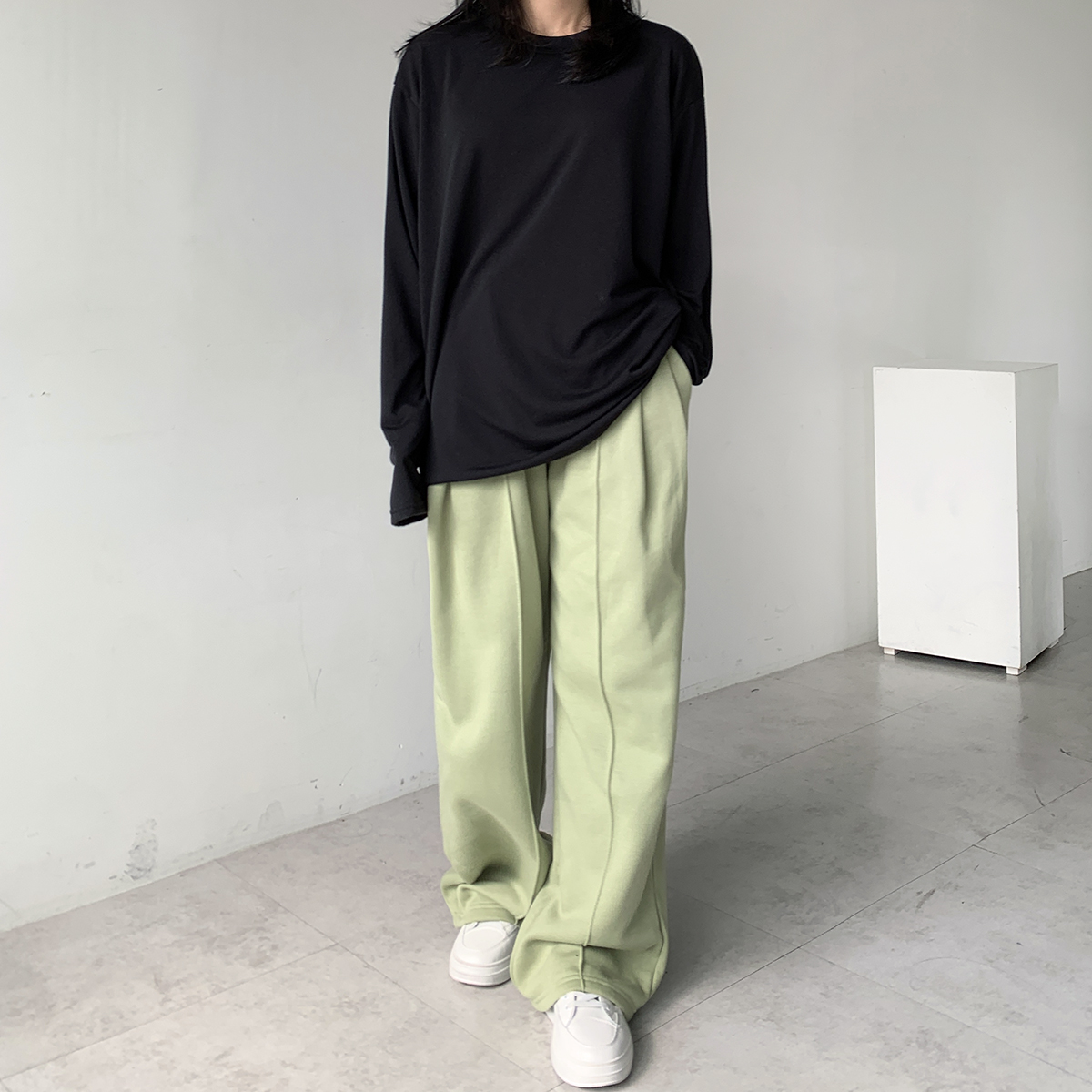 裏起毛タックスウェットパンツ | レディースファッション通販 - DHOLIC