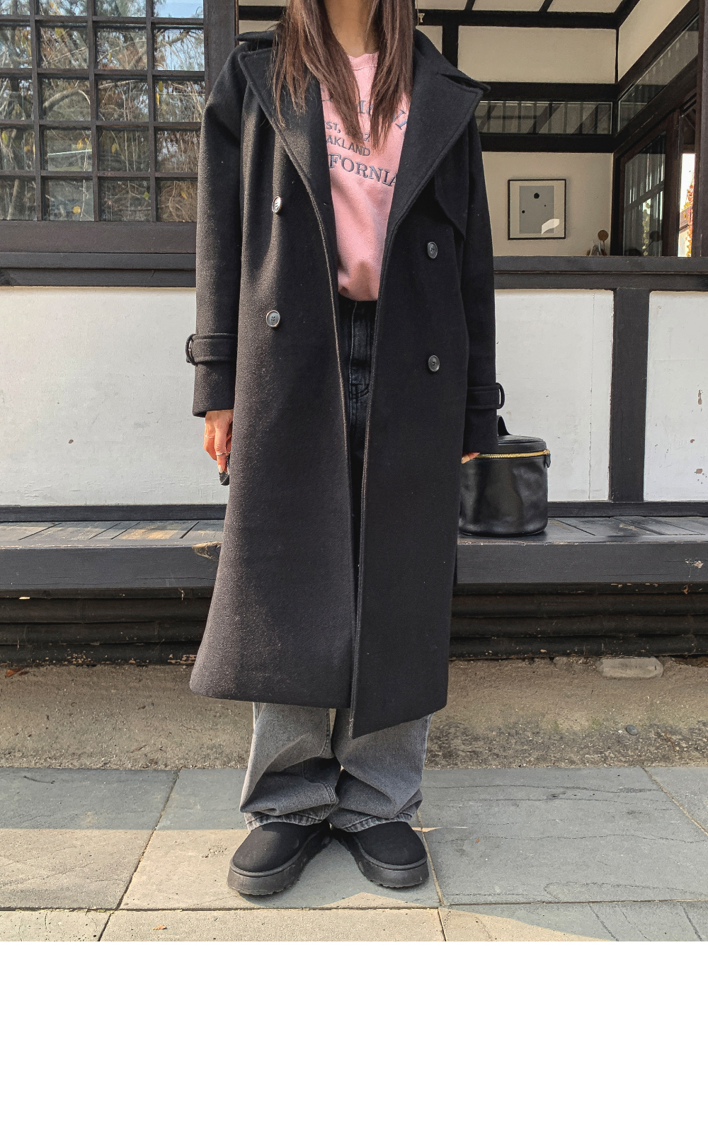 ウォッシュダークグレーデニムパンツ | レディースファッション通販
