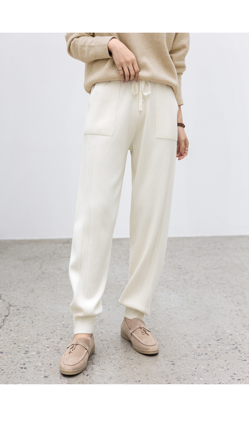 ドロストニットジョガーパンツ | レディースファッション通販 - DHOLIC