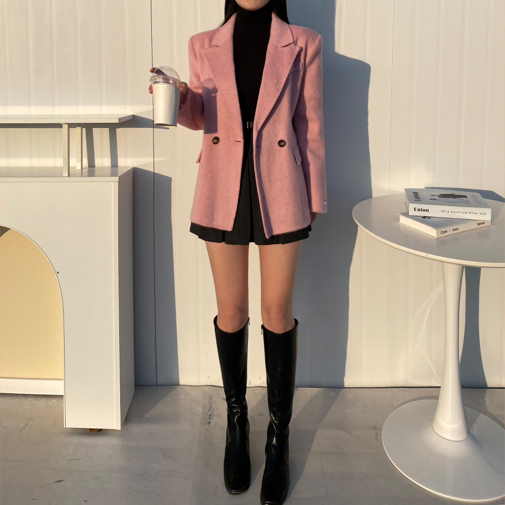 ヘリンボーンプリーツミニスカート | レディースファッション