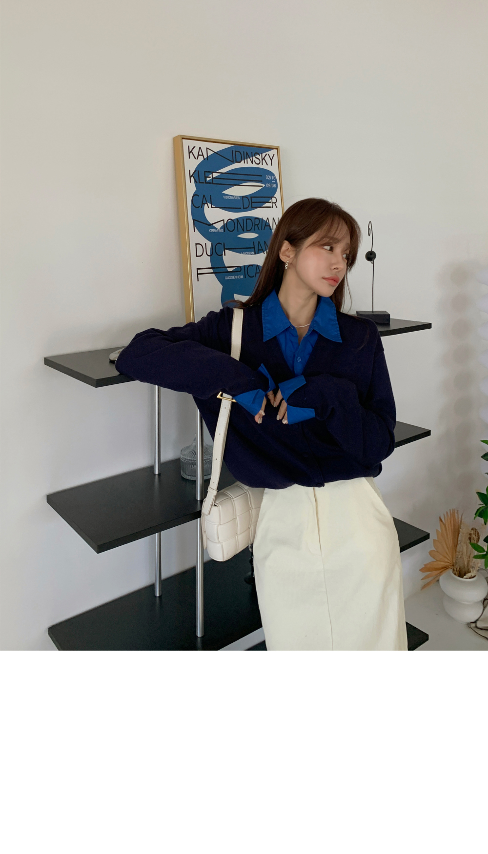 シャツレイヤードニット | レディースファッション通販 - DHOLIC