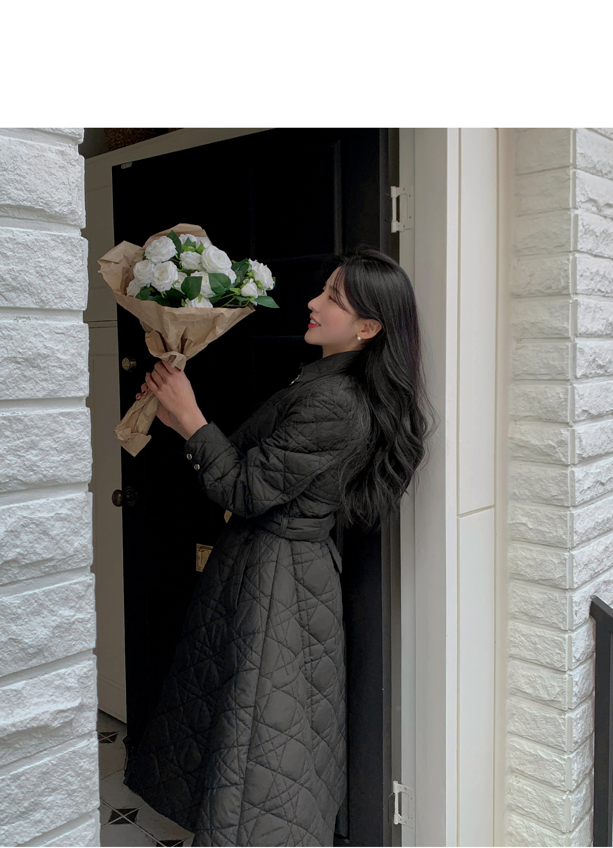 キルティングワンピースジャンパー | レディースファッション通販 - DHOLIC