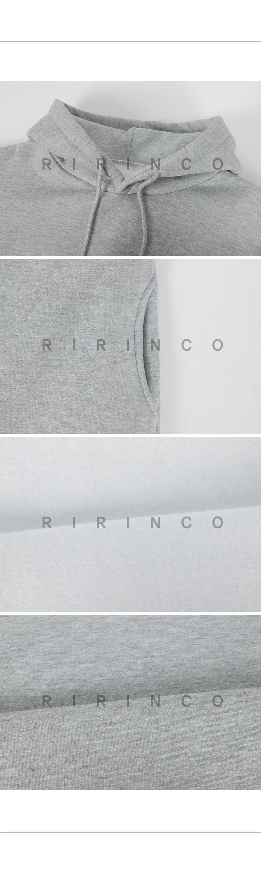 RIRINCO フレア起毛フードロングワンピース