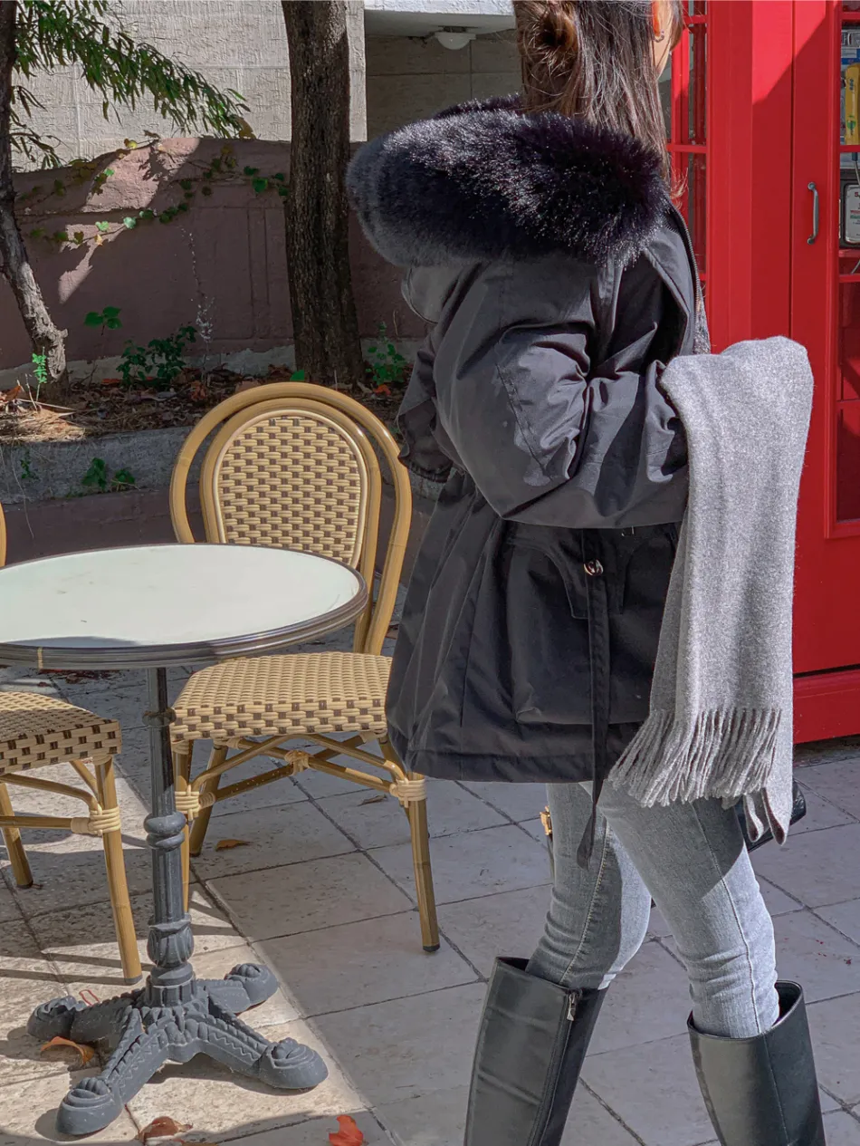 머플러 모델 착용 이미지-S5L47