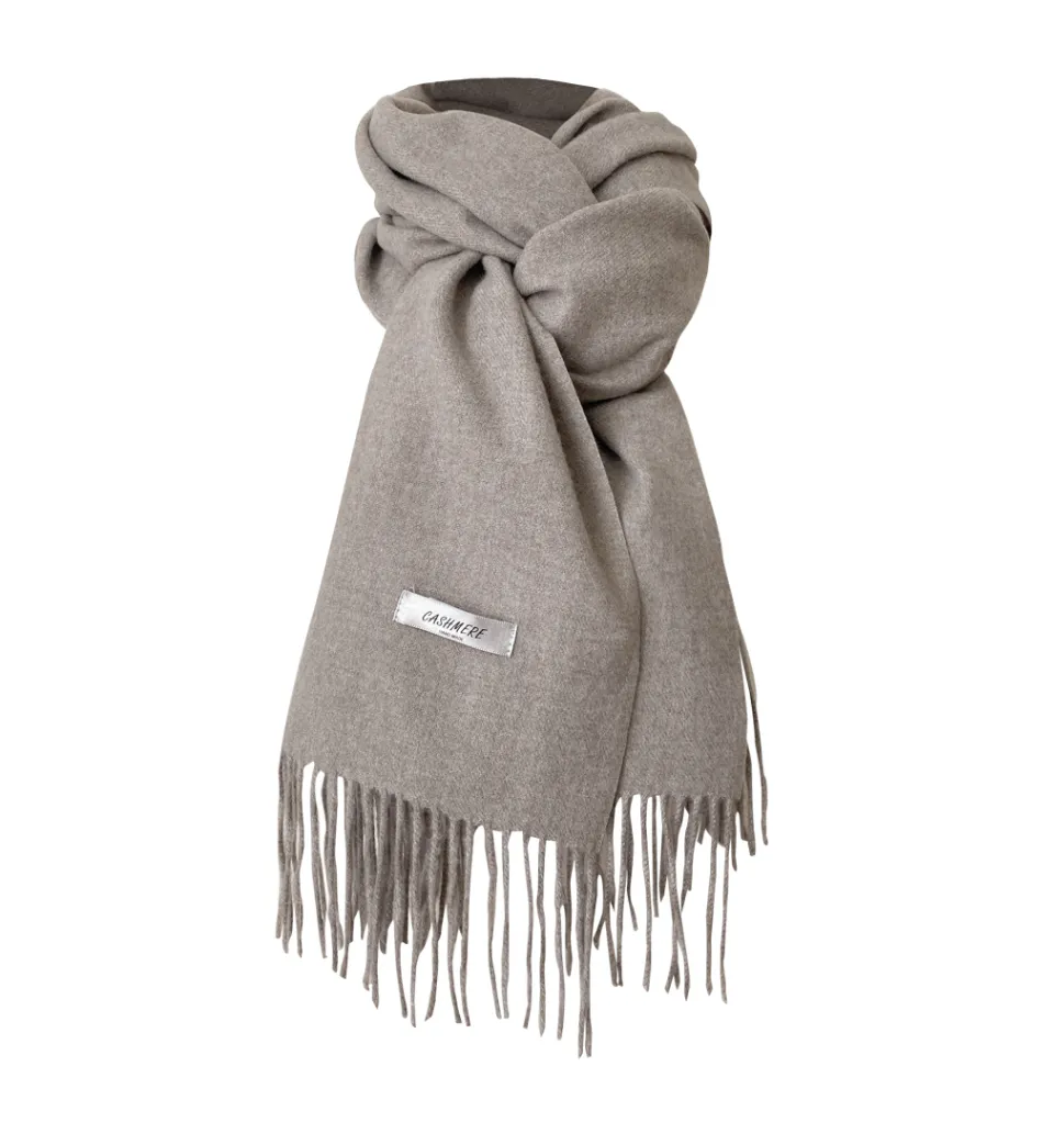 머플러 크림 색상 이미지-S1L21