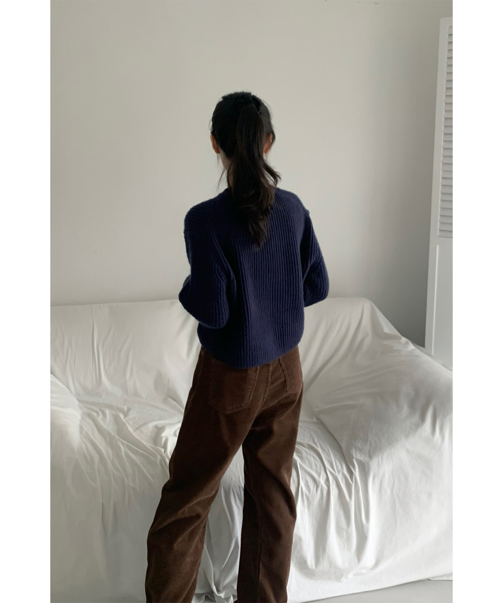 コーデュロイオールインワンパンツ ブラウン ちょっと差のつくコーデュロイパンツ/ブラウン | Factelier