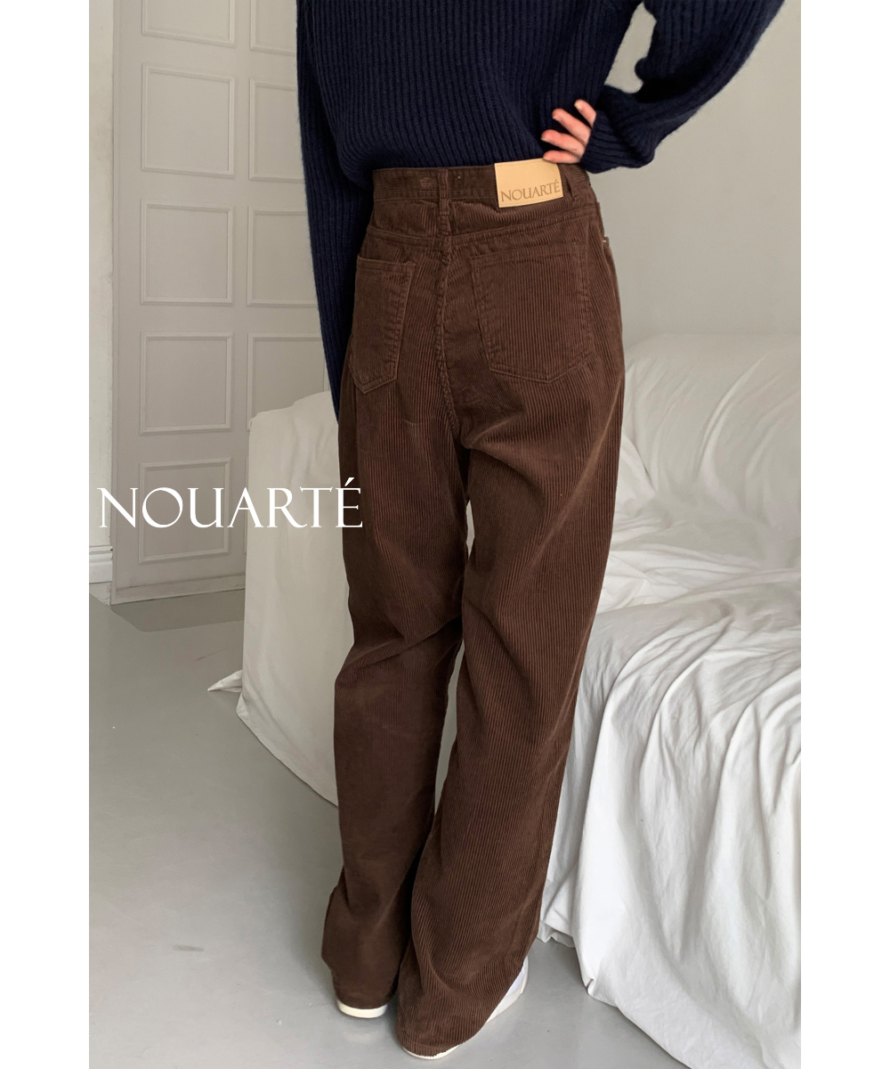 【美品】DELICIOUSE （デリシャス）コーデュロイパンツ　ブラウン 楽天市場】コーデュロイ パンツ ダークブラウンの通販