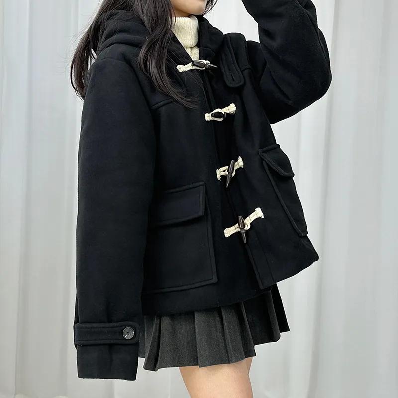 WELLDER ブラック ダッフルコート サイズ3 3TYPEダッフルコート 