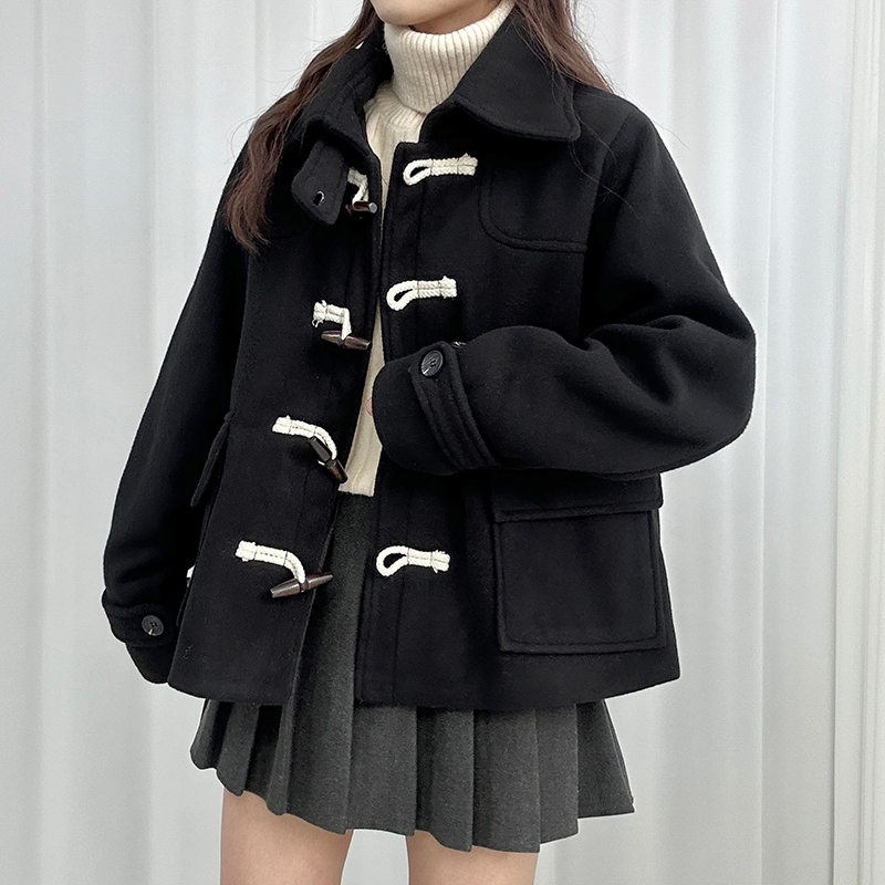 韓国 2WAYムートン風ダッフルコート リバーシブル DHOLIC完売商品 20221228145958553.jpg