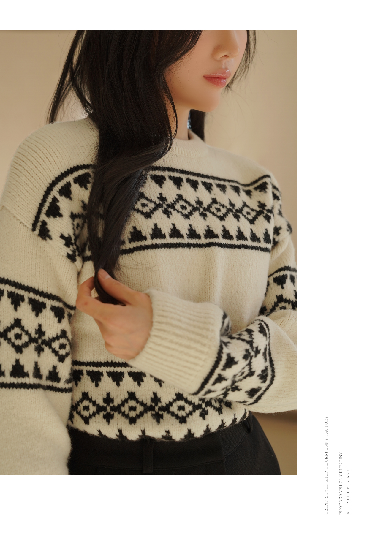 ノルディック柄ニット | レディースファッション通販 - DHOLIC