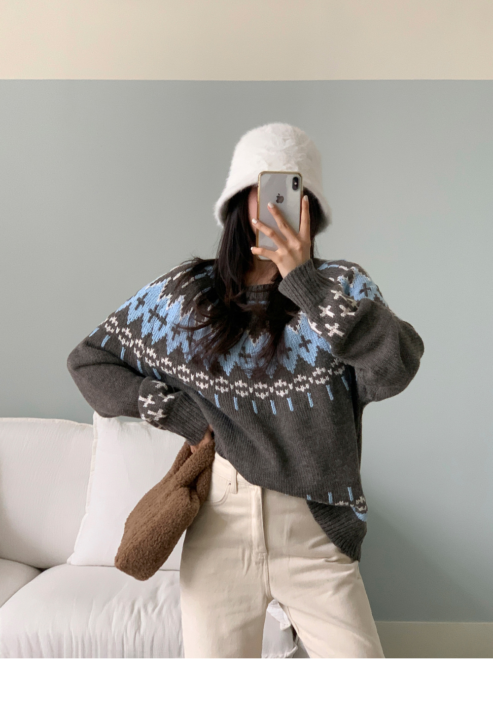 Maison Margiela ボーダーニット