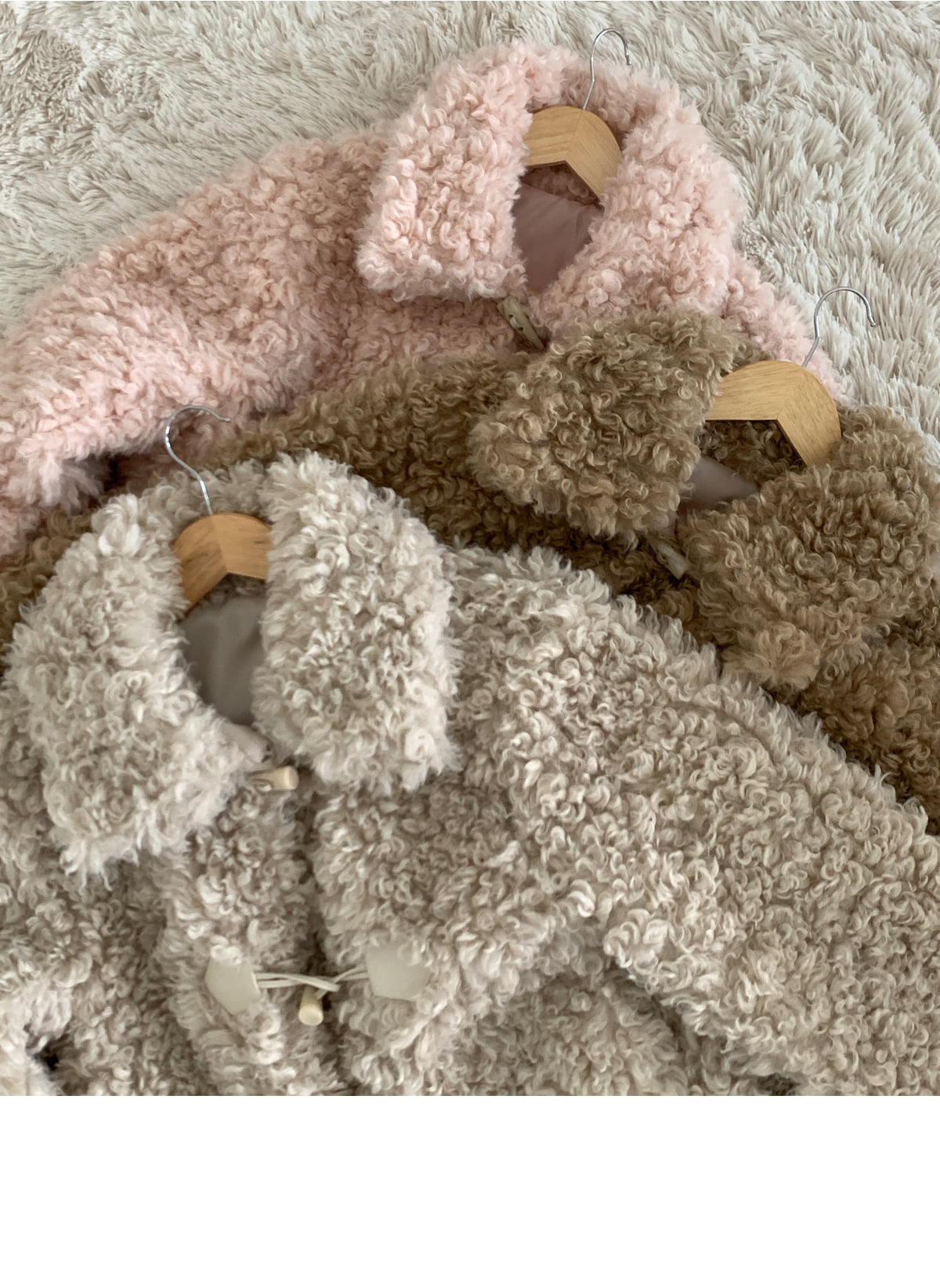 プードルファータッチトグルボタンジャケット | レディース