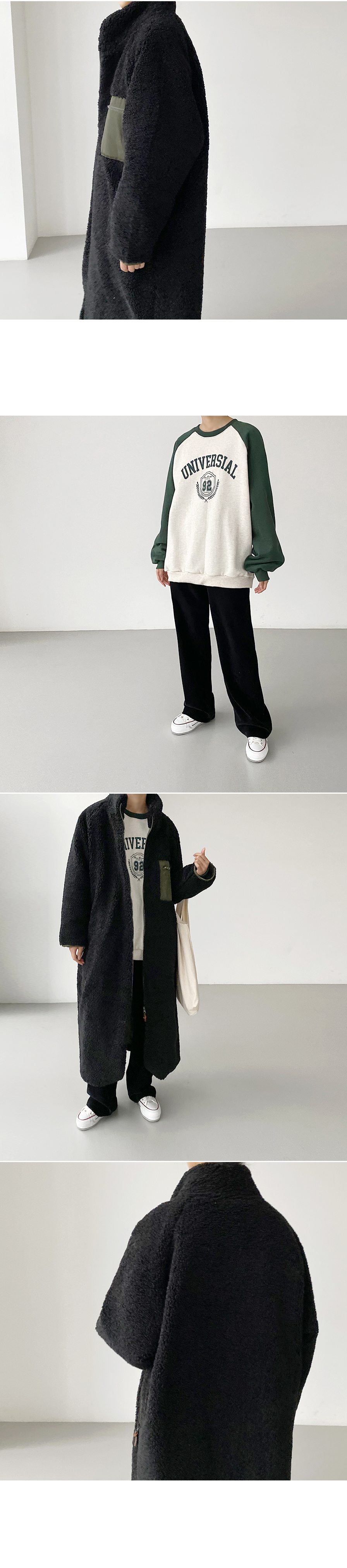 アールズコートゴルフ フリース裏地 ブラックロングコート アールズコートゴルフ フリース裏地 ブラックロングコート 【公式通販】