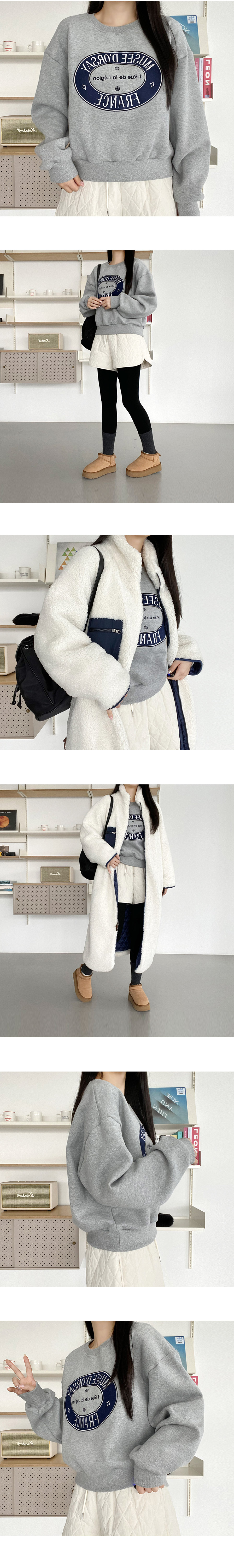 キルティング裏地ロングフリースコート | レディースファッション通販